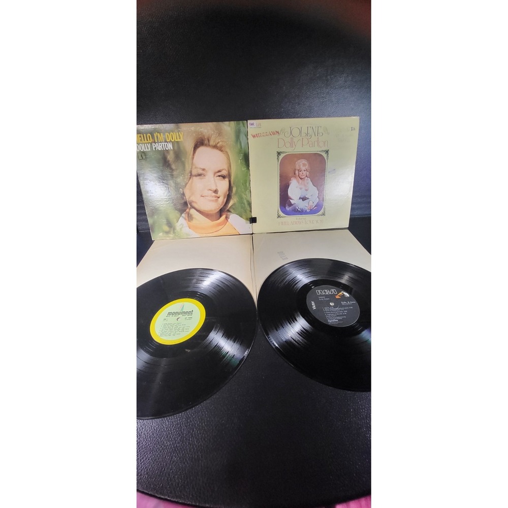 DOLLY PARTON Hello, I'm Dolly - RARE FIRST ALBUM 1967 + DEMO COPY JOLENE RADIO